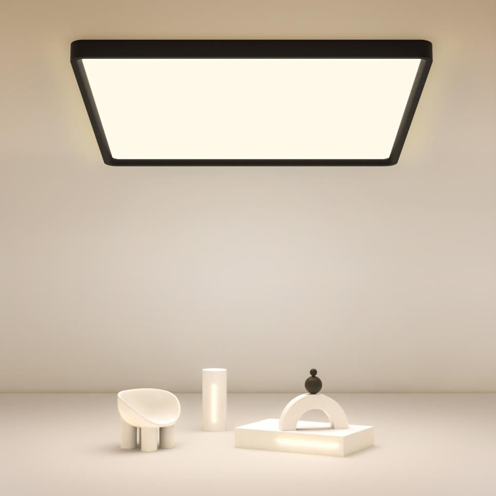 Modern Flat Industrial Black Flush Mount Ceiling Lights for Kitchen Dining Room Lightingslider_item_LFLh6v